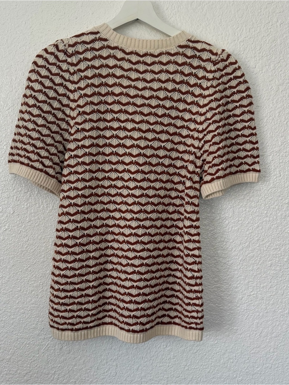 Sézane Mae Jumper blouse Top M - Picture 4 of 11